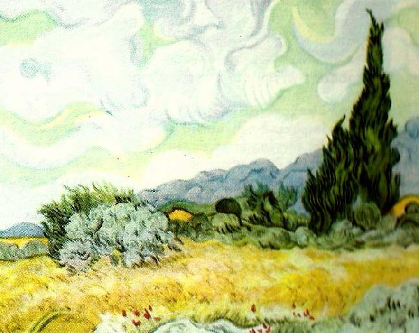 Vincent Van Gogh de gugh falten France oil painting art